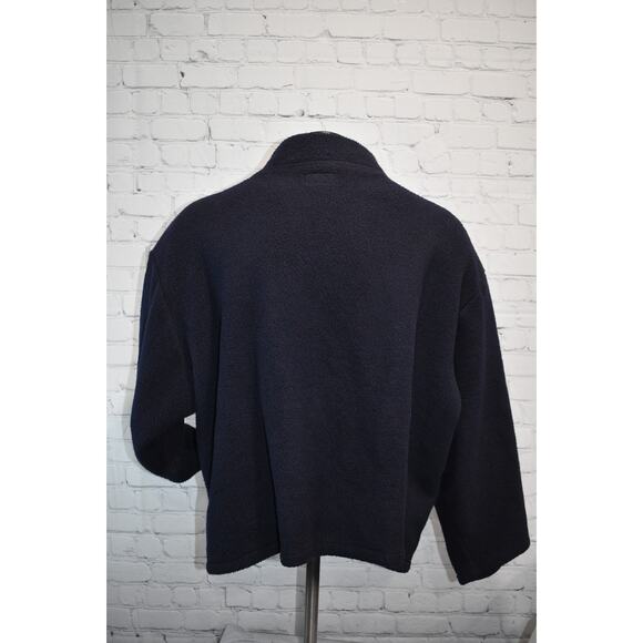 Bulwark Fleece Work Jacket Fire Resistant FR Mens Size 2XL XXL Blue - Picture 5 of 8